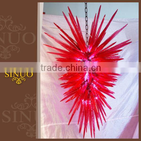 Modern living room crystal lamp