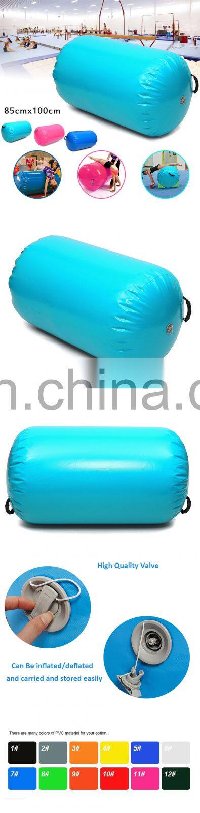 Inflatable Air Track Roller Tumbling Barrel for Yoga Gymnastics Exercise Training