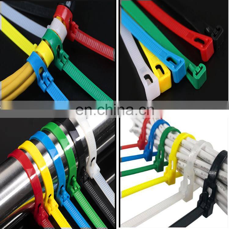 JINGHONG FactoryOutlet Quick Releasable Self-locking Flexible Cable Ties