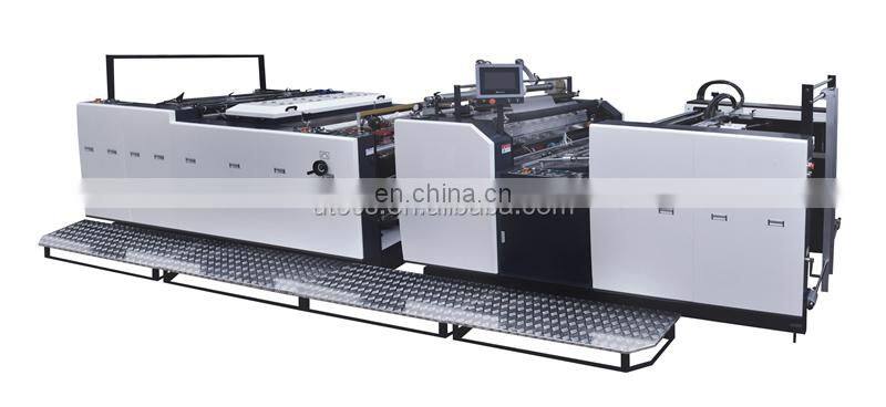 SAFM1200 High Speed Automatic Bopp Film Laminating Machine, Big Formate Auto OPP PET PVC Thermal Laminator