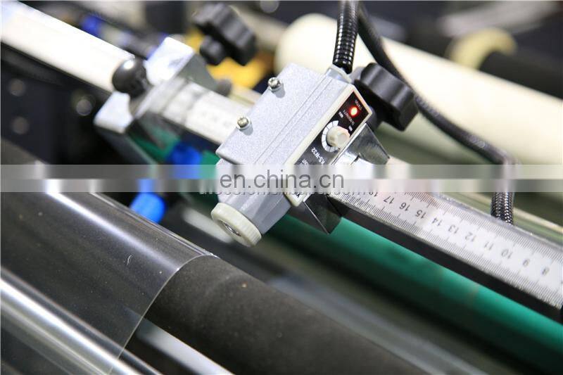 UTM800A CE approval certificate Automatic toy paper display box window patching gluing Machine with corner V cut and creasing