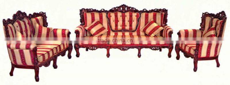 living room fabric finger sofa set wooden home furniture for 3 2 1 seater