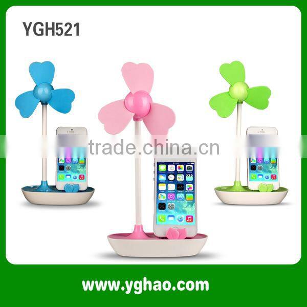 YGH521 Portable Cool USD Fan For Desk