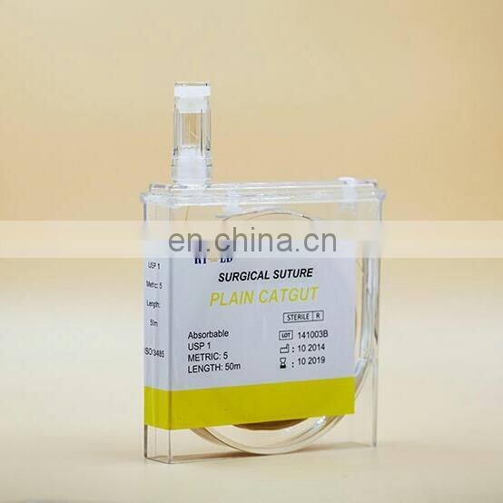 Hot Sale Surgical Cassette Veterinary Suture without Needle with high quality