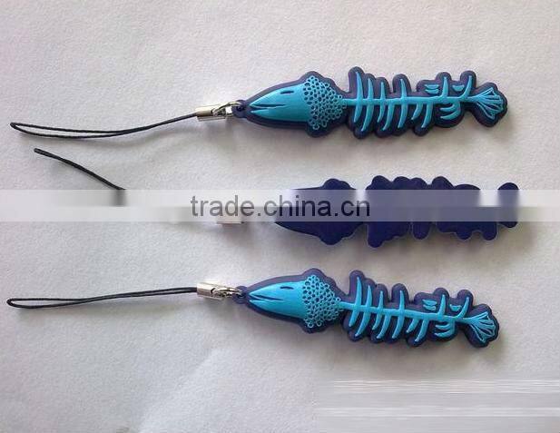 custom shaped rubber keychain, printed soft PVC fill keychain