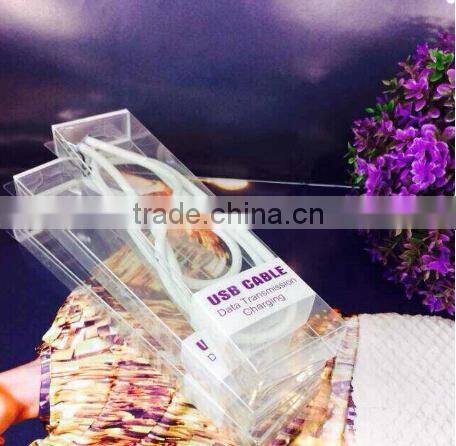 plastic cable packaging PET box