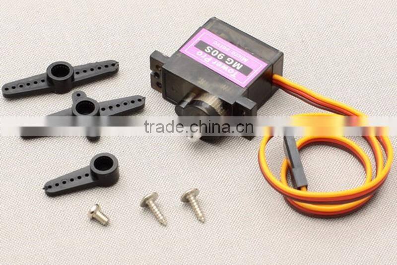 MG90S Metal Geared Micro Servo for RC Helicopter Airplane Car Boat HB88