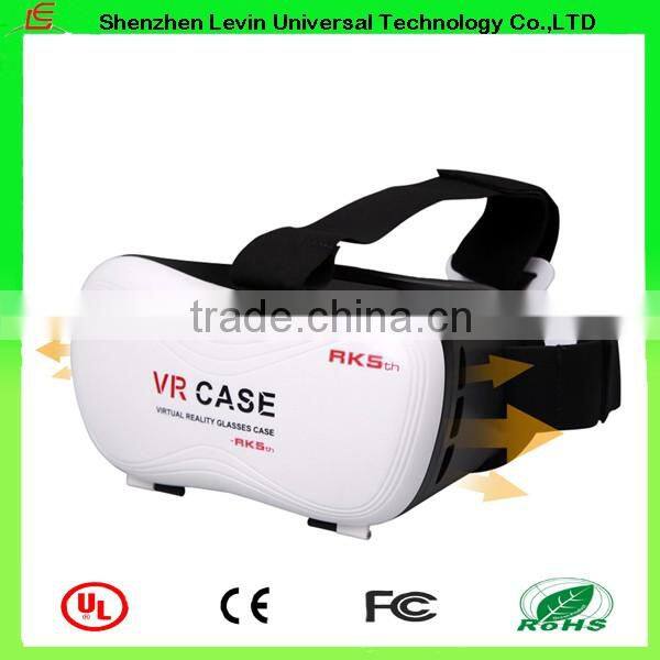 Cheap Factory Fashion New Products Phone 4.0-6.3inch Virtual Reality Glasses 3D VR Case