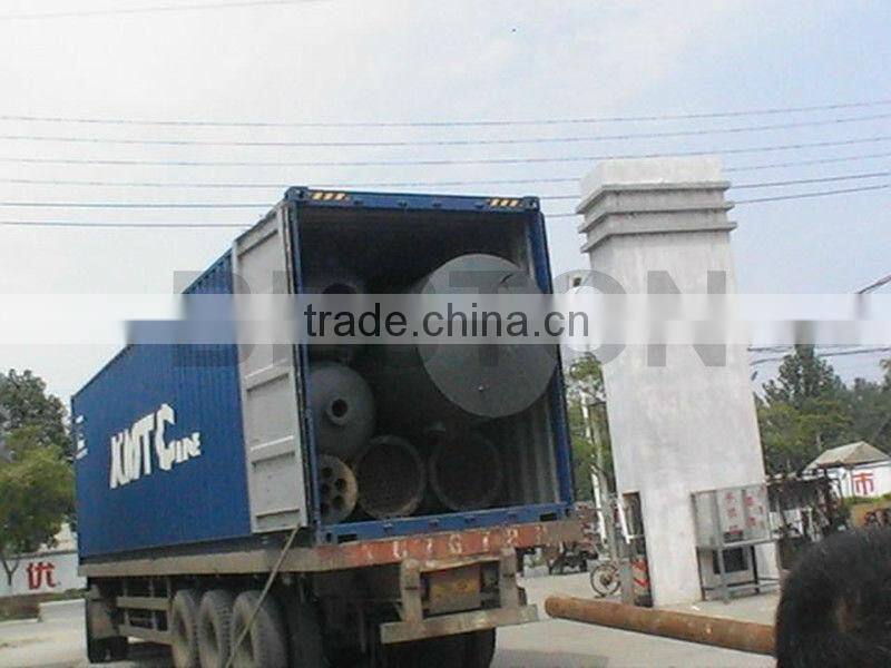 Fully automatic tyre to oil pyrolysis plant rubber recycling with high efficiency