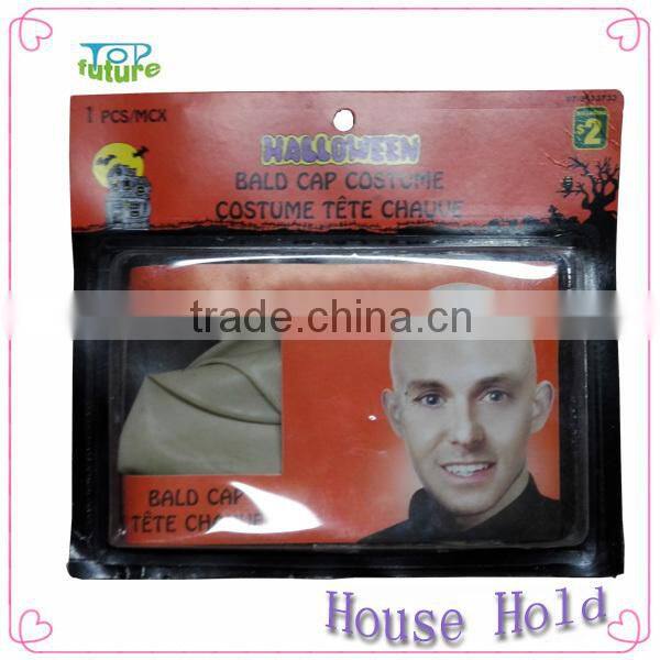 HALLOWEEN Bald Cap Costume