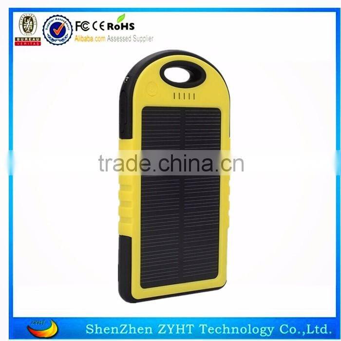 2016 fast charging power bank 4000mah/8000mah/10000mah solar power bank