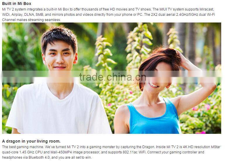 Xiaomi 3D 49inch Mi 4K led tv Televisions subwoofer optional