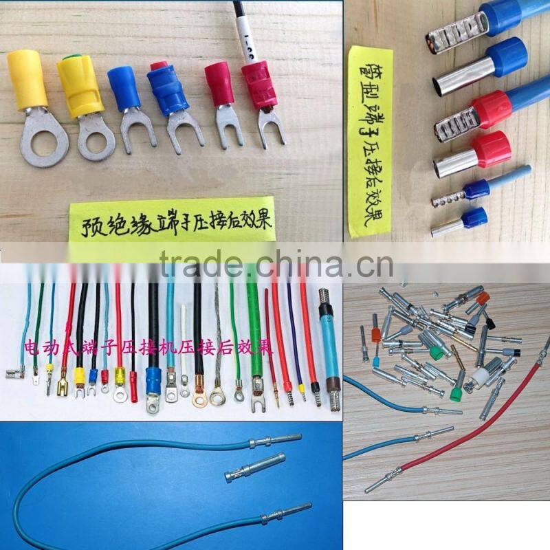 Pneumatic cold-press terminal crimping machine