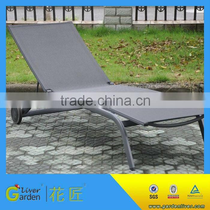 Outdoor Bech Sunbed Chair Garden sling used chaise lounge