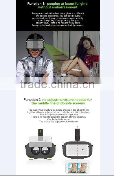 New type gadgets high quality 102 VR box Fiit VR 2N 3d virtual reality glasses best selling with a factory price