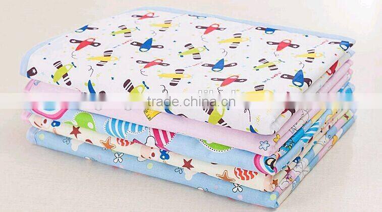 VGERGER Popular Customized size bed Bed waterproof pad with floral Made in China