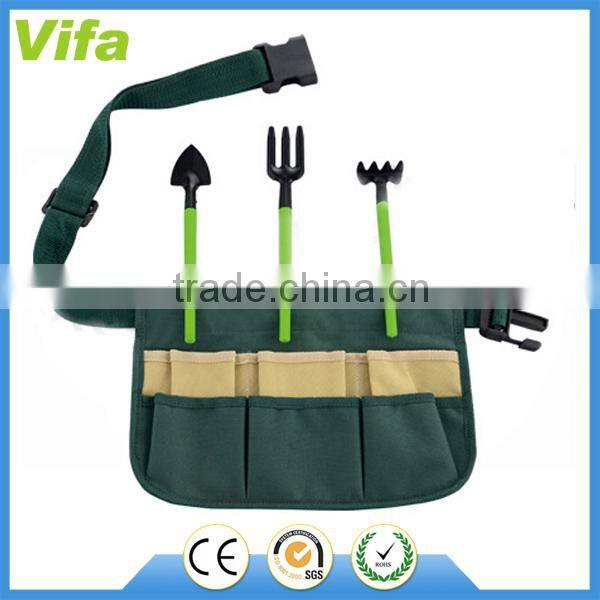 garden tools set with portable carry bag