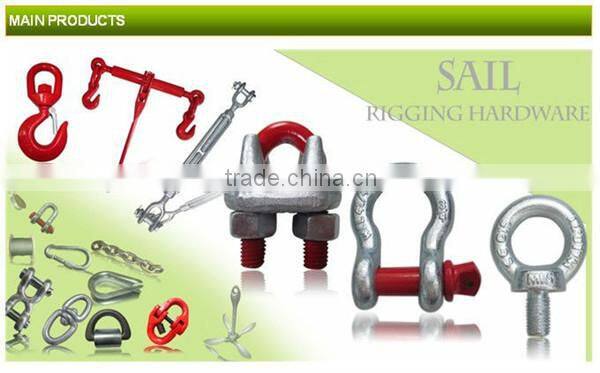 Electro Galv US Type G-2130 Bolt Anchor Shackle