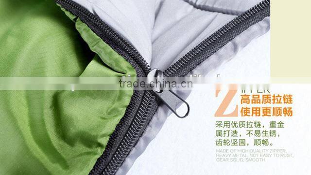 Best price 3 seasons camping plush sleeping bag