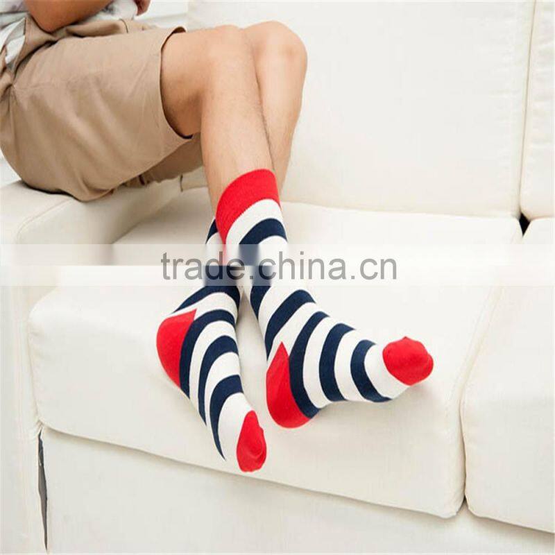 Classical Striped Design Scoks with Good Quality
