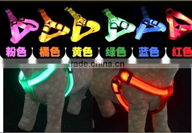 LED harness pet accessories