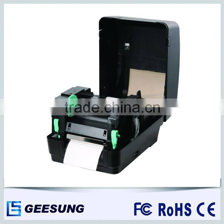 Barcode printer for thermal transfer label barcode printer