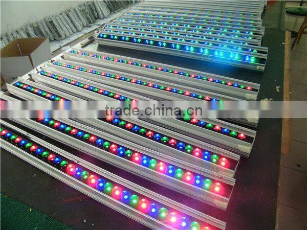 IR REMOTE OR DMX waterproof rgb washer 24w 50000hours