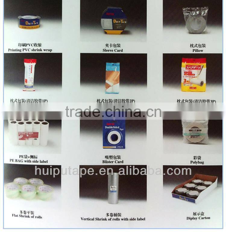 Acrylic Adhesive and Warning Use high quality kraft paper tape