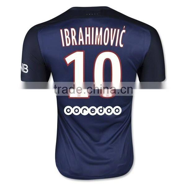 Dery high quality paris saint germain soccer jersey with good price