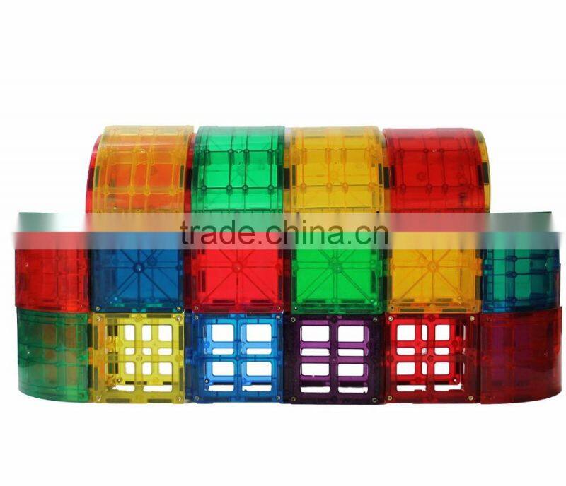 Hot sale Christmas Gifts Magnetic Plastic Building Blocks Toys For Kids