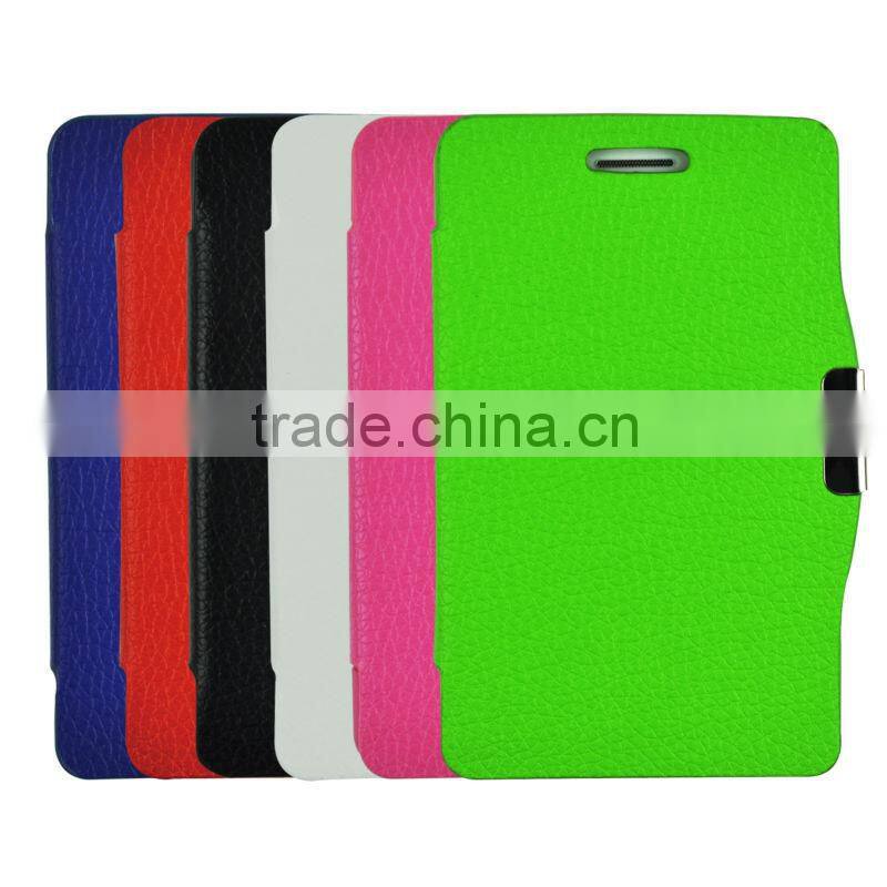 Book style Lichee Texture Leather cover case for LG P715 Optimus L7 II