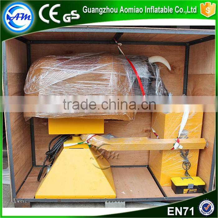 Low price amazing inflatable mechanical bull for sale