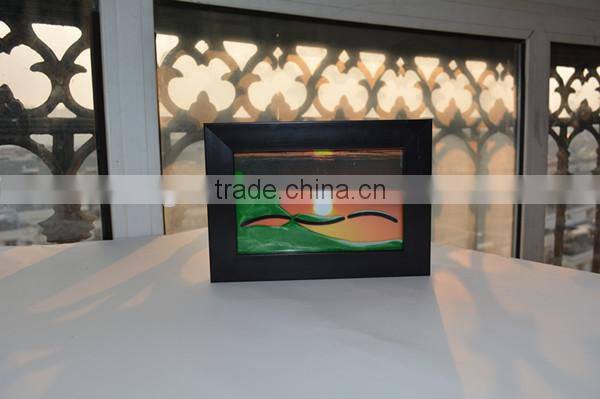 Drifting Sandscapes Art In Motion,Moving sand pictures with mirror backside