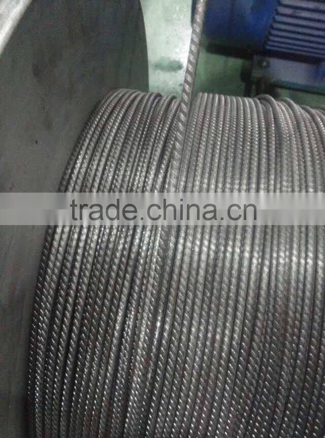 Cold rolling ribbed bar making machine