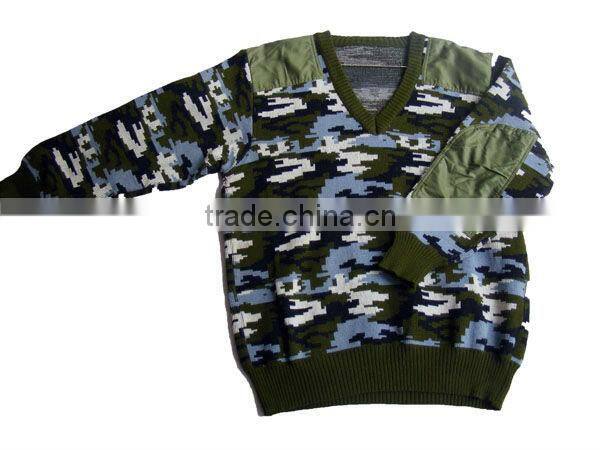 6 color Camouflage Military Pullover