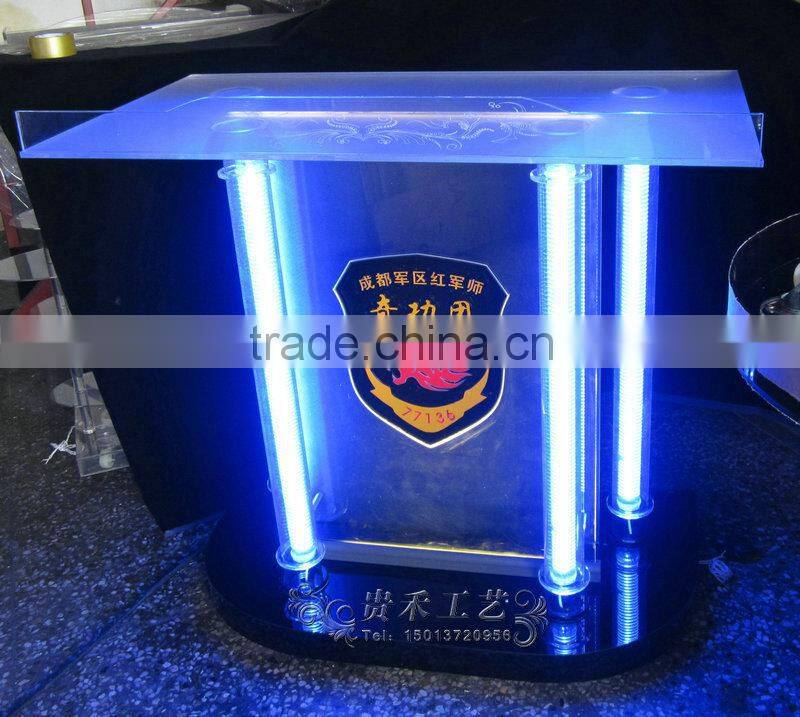 cheap dj light with LED lights, bar table for bar, Bar Club Furniture blue light