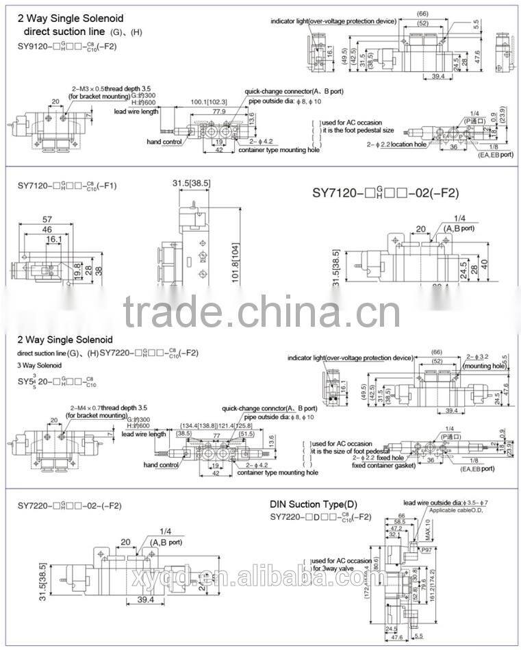 SMC Type Single SY5120 Solenoid Valve