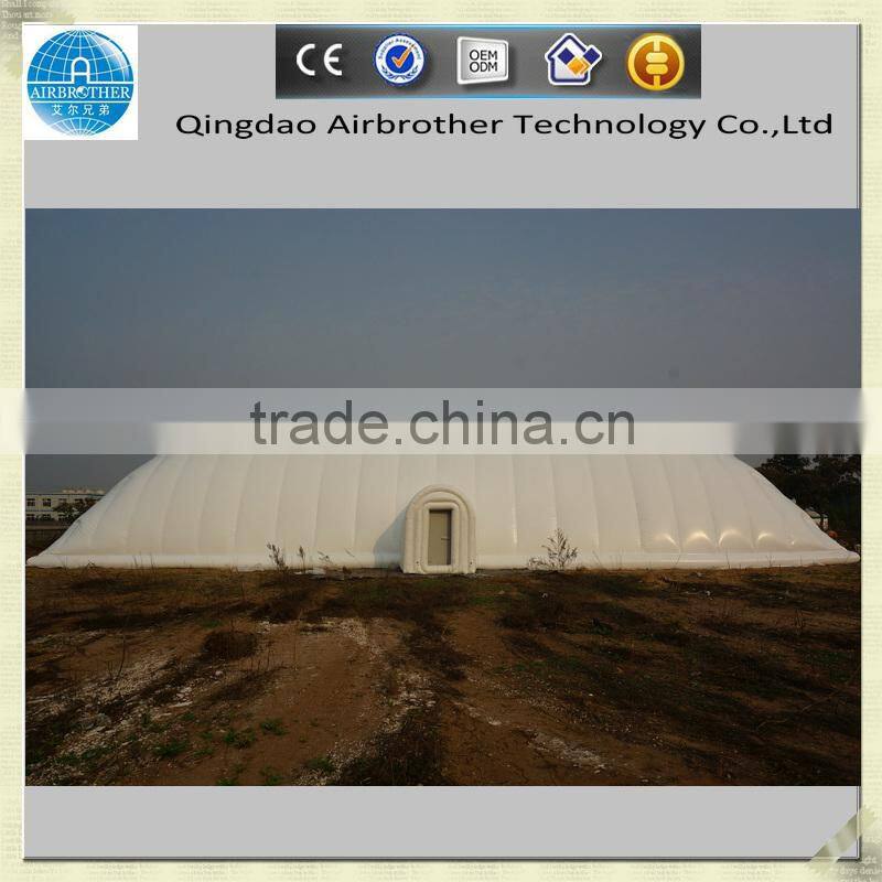 Anti-haze dismountable outdoor inflatable membrane architecture show tent