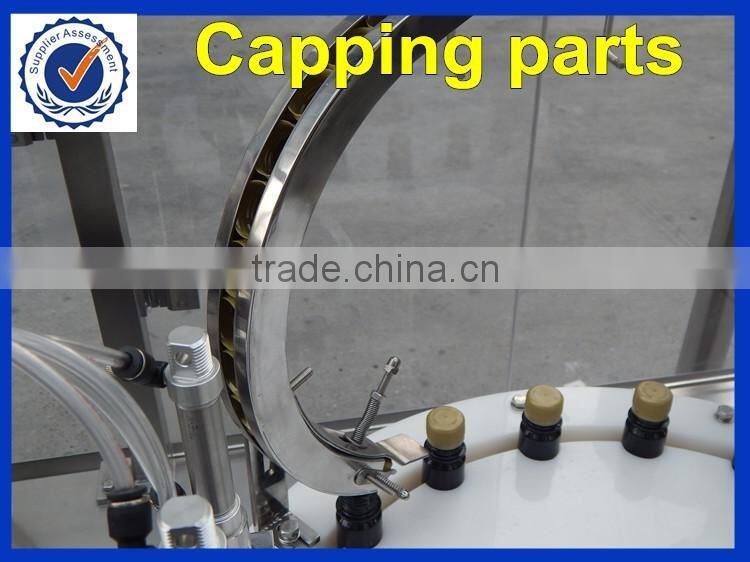 Free shipping PLC controlled autoamtic filling and sealing machine,bottle filler