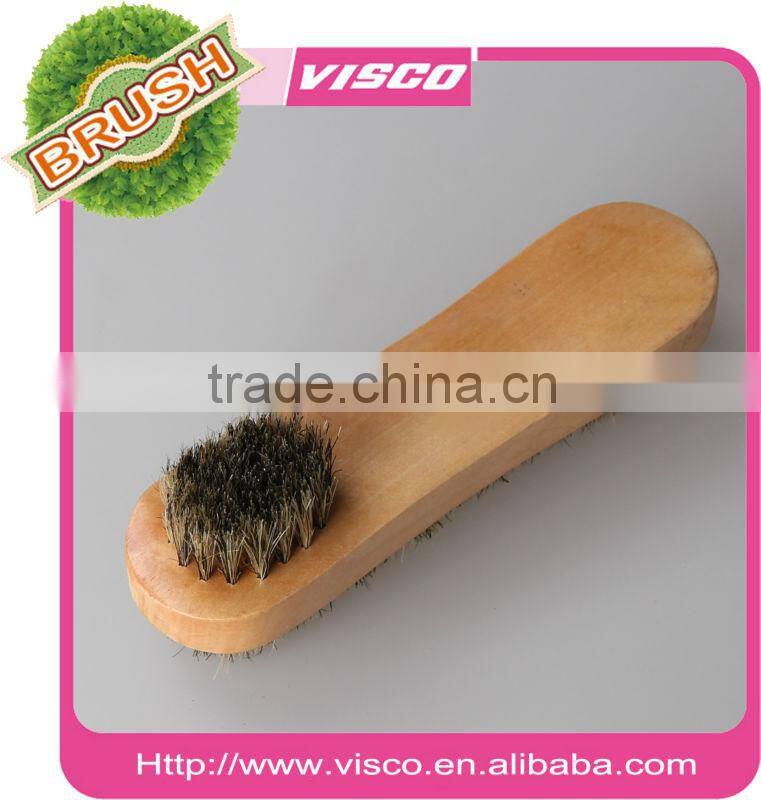 Visco horsehair shoe brushes