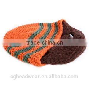 High Quality Pom Pom Cheap Custom beanie hat / knit hat / knit beard beanie hat