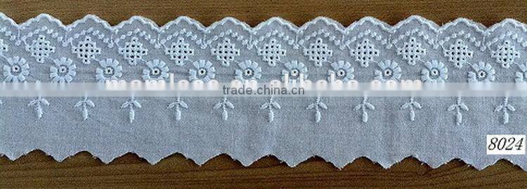 Cheap unique embroidery net lace trim