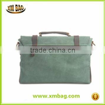 fashion style wterproof canvas messenger bags, briefcase