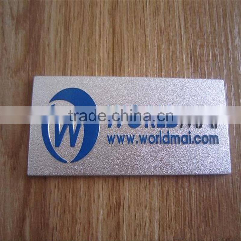 Professional OEM factory made art nameplates