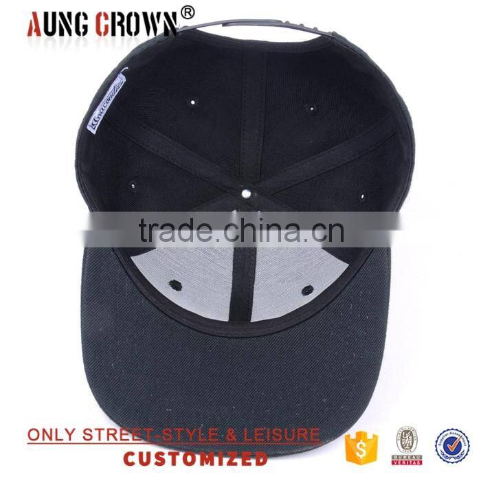 3d embroidery short bill snapback caps