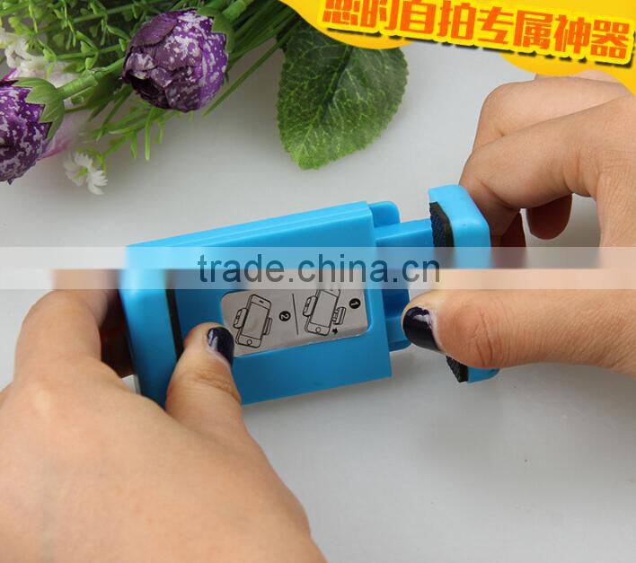 Extendable camera tripod monopod selfie stick with cable