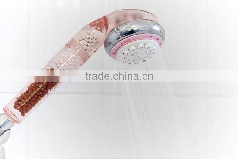 Healthy multifunction spa anion shower head sanitary ware item negative ion shower head eco spa shower head