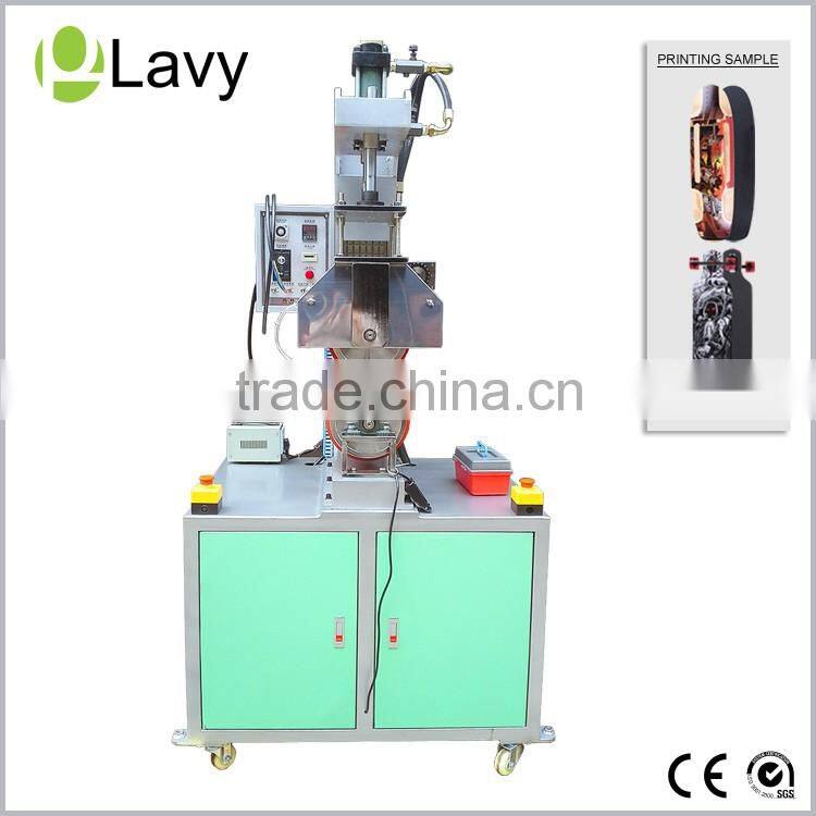 Maple wood skateboard color thermal transfer machine