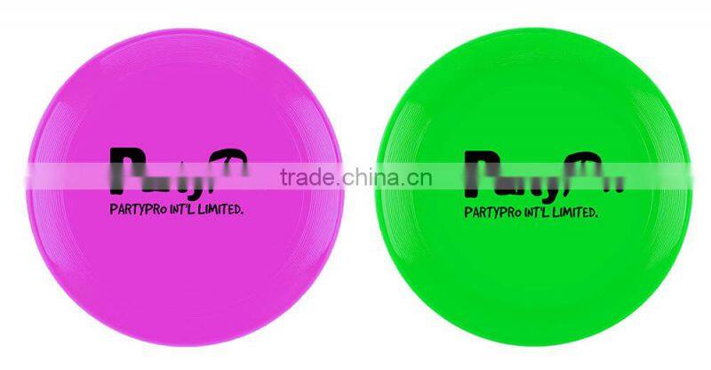 Thailand Market BSCI factory 2015 Flyer Dog Toy beach playing frisbee cute hard disk disc frisbee