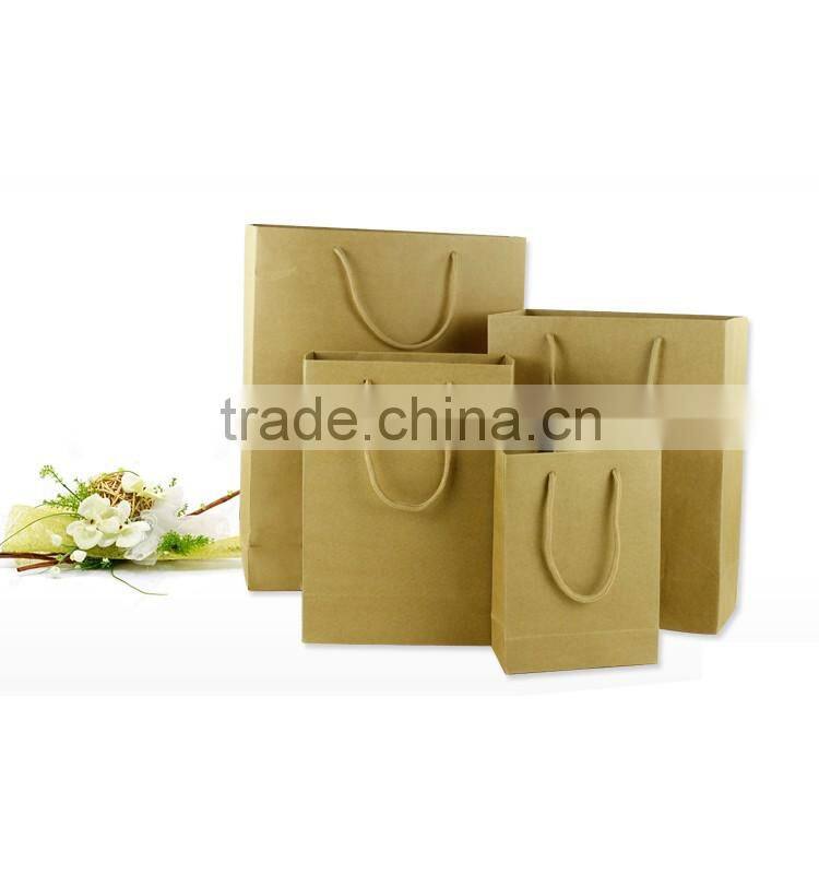 high quality kraft folding paper clothed bag cloth box